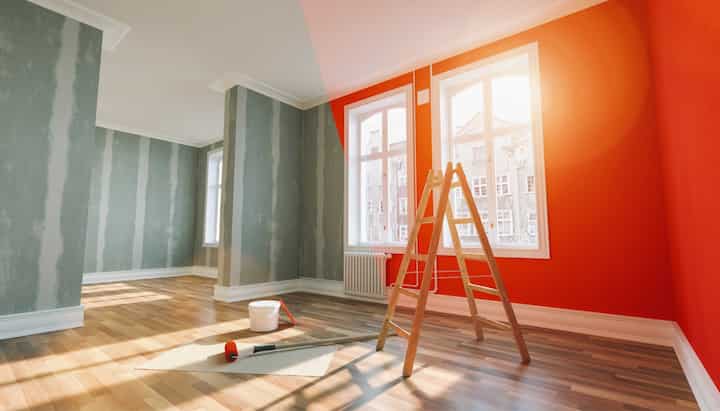 Indoor painting specialists creating beautiful spaces in Georgetown, KY.